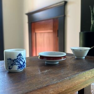 Tiny sweet cups from Japan